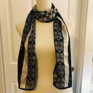 Coach silk scarf